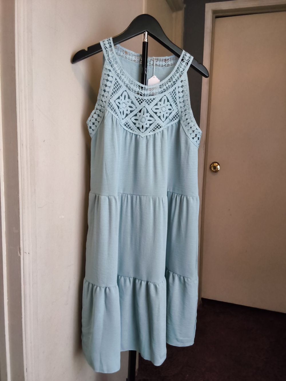 The halter dress that will steal the show Dress in Light Blue
